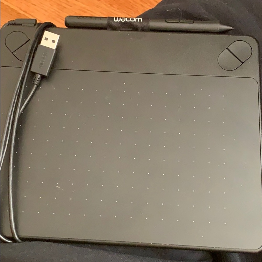 Wacom drawing tablet